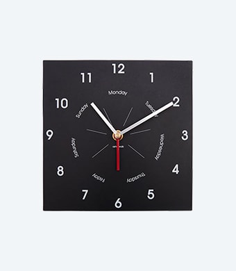Time & Day Clock