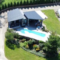 Butterfly Pool House Butterfly Pool House