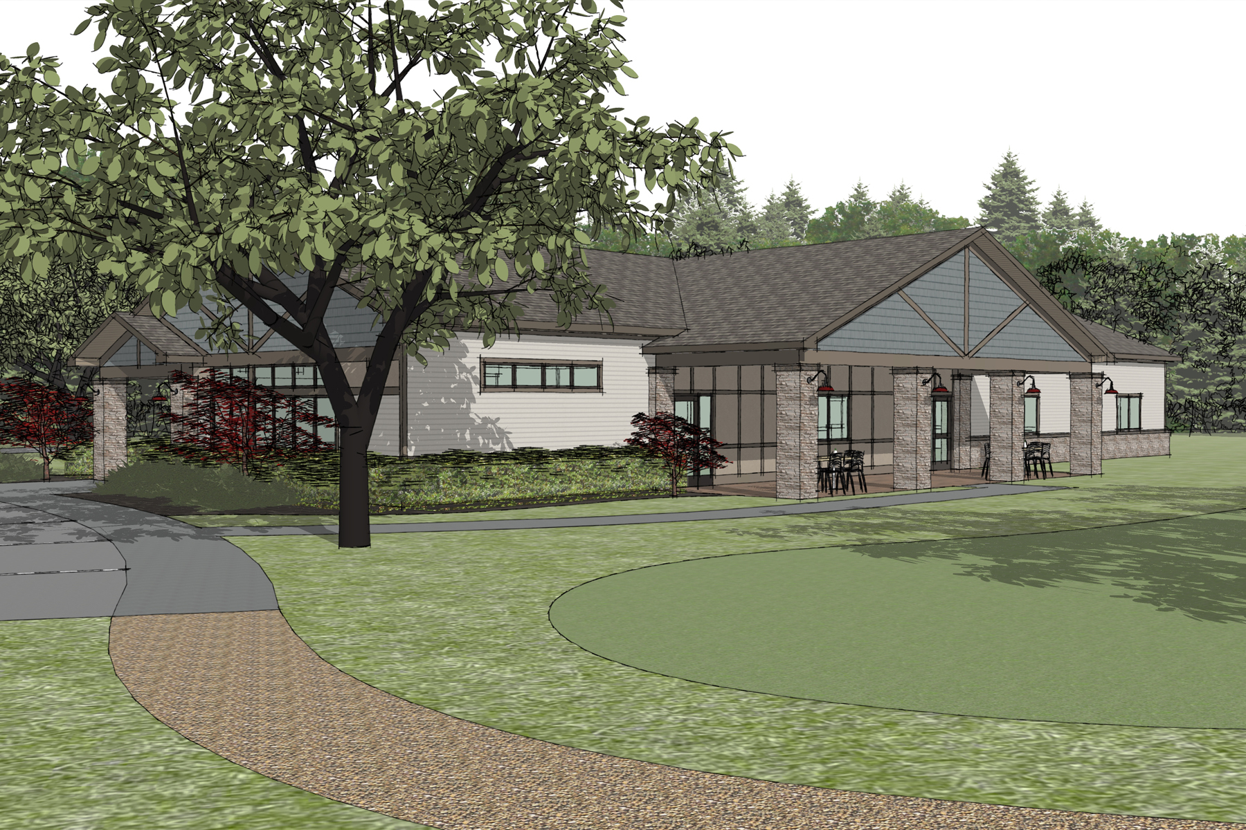 PA DCNR, DCNR Hills Creek State Park, New Park Office