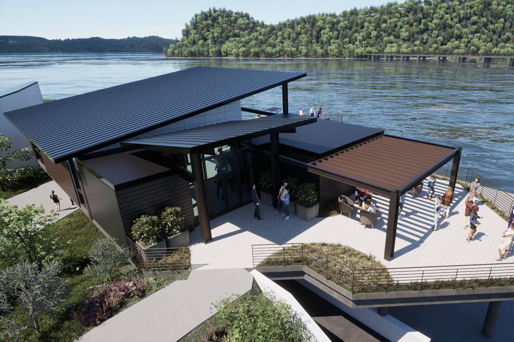 PA DCNR, Shikellamy State Park, Rehabilitate Marina Building